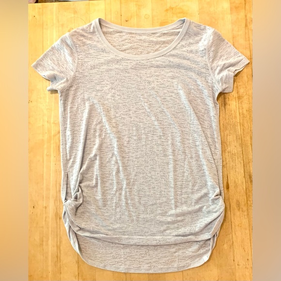 LULULEMON Round Two Tee Burnout - Silver Fox - Picture 5 of 7
